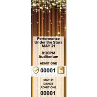 Performance Tickets with Security Features