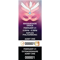 Masquerade Tickets with Security Features