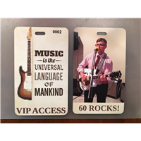 DIY Plastic Badges - 2 Sided Printing