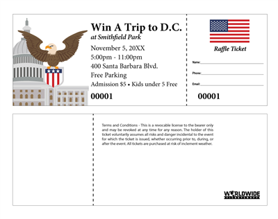 Political Raffle Tickets